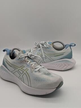 Womens Size 10.5 - Asics Gel-Cumulus 25 Blue Soothing Sea Yellow 1012B441-402